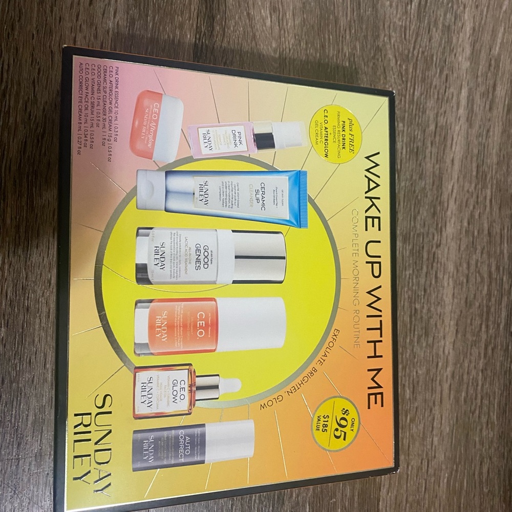 Sunday Riley Morning Skincare Essentials